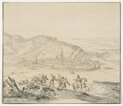 Die negative Seite der Erhebung Freiburgs zum Vorposten der habsburgerischen Erblande war, dass die Stadt 1677 trotz Befestigung von französischen Truppen erobert wurde. Kriegsgefahren: Die negative Seite der Erhebung Freiburgs zum Vorposten der habsburgerischen Erblande war, dass die Stadt 1677 trotz Befestigung von französischen Truppen erobert wurde. Foto: Augustinermuseum Freiburg