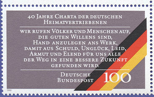 1990 brachte die Deutsche Bundespost eine Sonderbriefmarke heraus.