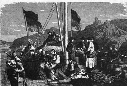 Den Rhein hinab nach Amerika. Foto: Staatsarchiv Freiburg
