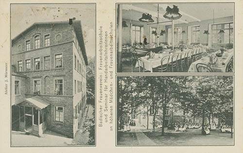 Die Frauenarbeitsschule des Badischen Frauenvereins in Karlsruhe Die Frauenarbeitsschule des Badischen Frauenvereins in Karlsruhe
