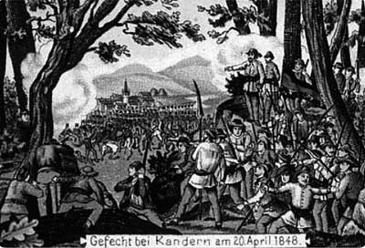 Gefecht bei Kandern 1848 Gefecht bei Kandern 1848
