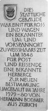 Informationstafel über Joseph Weißhaar. Informationstafel über Joseph Weißhaar.