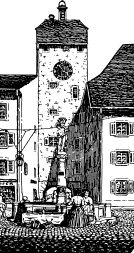 Oberes Tor: Gefängnis bis 1864, v.a. nach der Dritten Badischen Revolution stark belegt; heute kann noch eine alte Arrestzelle besichtigt werden. Oberes Tor: Gefängnis bis 1864, v.a. nach der Dritten Badischen Revolution stark belegt; heute kann noch eine alte Arrestzelle besichtigt werden.