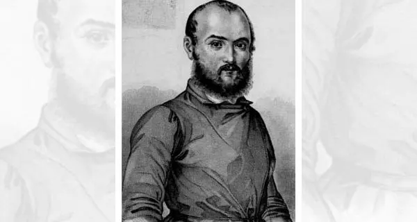 Gustav Struve. Foto: aus Broschüre "Wege der Revolutionäre" (LpB). 