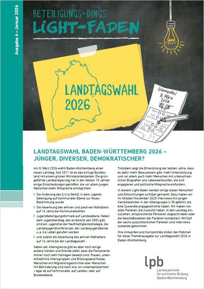 Beteiligungs-Dings: Der Light-Faden 4 - Landtagswahl 2026 - nur als PDF (Barrierefrei)