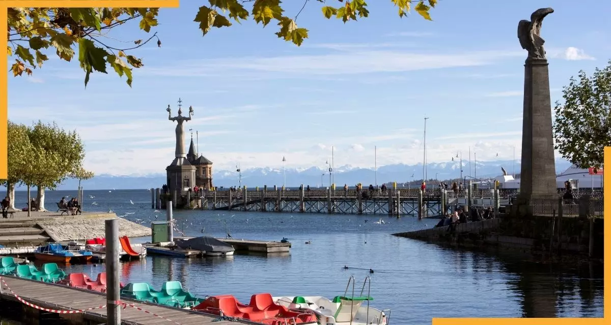 Konstanz am Bodensee. Foto via Canva.