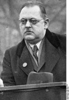Der zweimalige Reichskanzler der Weimarer Republik, Hermann Müller (1876-1931). Foto: Bundesarchiv Der zweimalige Reichskanzler der Weimarer Republik, Hermann Müller (1876-1931)